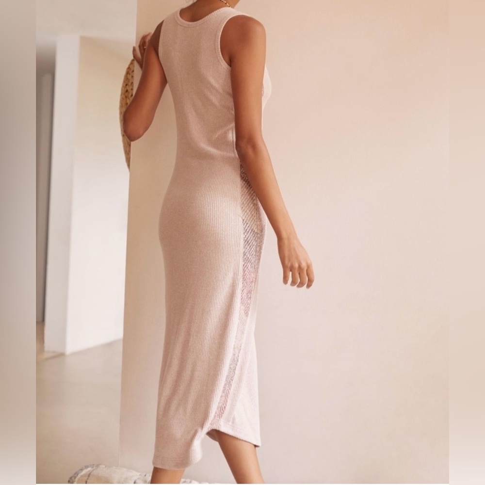 Daily Practice by Anthropologie Slim Knit Midi Dress Size XS NWOT